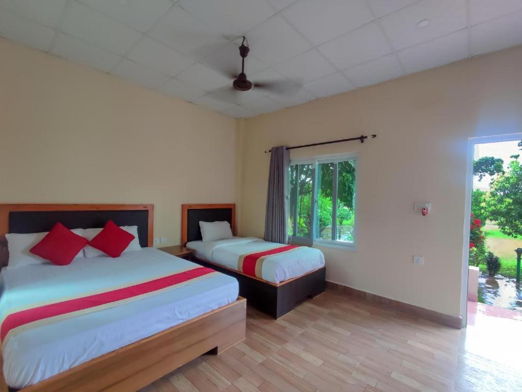 Hotel Greenland Safari Sauraha Buitenkant foto